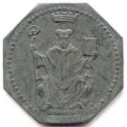 5 Pfennig - Gotha, Germany,  reverse image