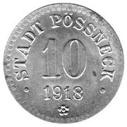 10 Pfennig - Pössneck obverse image