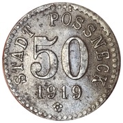 50 Pfennig - Pössneck obverse image