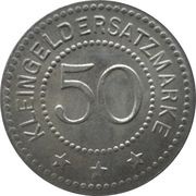 50 Pfennig - Salzungen, Germany, 1918 reverse image