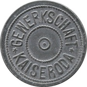 10 Pfennig - Kaiseroda Gewerkschaft obverse image