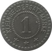 1 Pfennig - Oldisleben, Germany, 1919 reverse image