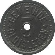 5 Pfennig - Oldisleben obverse image