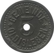5 Pfennig - Oldisleben obverse image