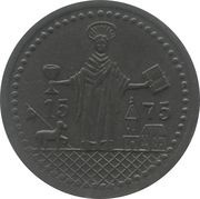 10 Pfennig - Oldisleben, Germany,  reverse image