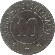 10 Pfennig - Oldisleben, Germany, 1919 reverse image