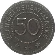 50 Pfennig - Oldisleben, Germany, 1919 reverse image