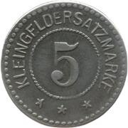 5 Pfennig - Weida, Germany, 1918 reverse image