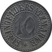 10 Pfennig - Weida, Germany, 1918 reverse image