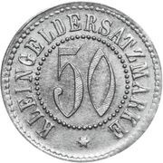 50 Pfennig - Weida, Germany, 1918 reverse image