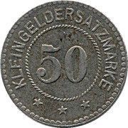 50 Pfennig - Weida, Germany, 1918 reverse image