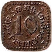 10 Pfennig - Weimar obverse image