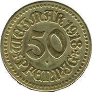 50 Pfennig - Weimar obverse image