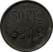 50 Pfennig - Lauter, Germany,  reverse image