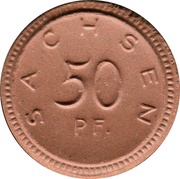 50 Pfennig - Sachsen obverse image