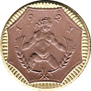 5 Mark - Sachsen, Germany, 1920-1921 reverse image