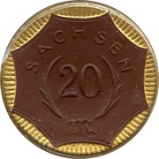 20 Mark - Sachsen obverse image