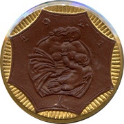 20 Mark - Sachsen, Germany, 1920-1921 reverse image