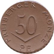 50 Pfennig - Freiberg obverse image