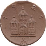 50 Pfennig - Freiberg, Germany, 1921 reverse image