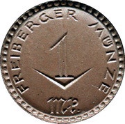 1 Mark - Freiberg obverse image