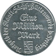 1 Million Mark - Freiberg obverse image