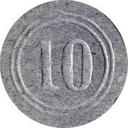 10 Pfennig - Grünhain reverse image