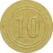 10 Pfennig - Grünhain reverse image
