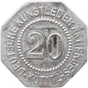 20 Pfennig - Kötitz Deutsche Kunstleder Aktienges. obverse image