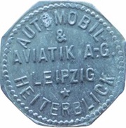 5 Pfennig - Leipzig Automobil and Aviatik A.G. Heiterblick obverse image