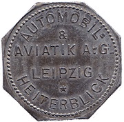 50 Pfennig - Leipzig Automobil and Aviatik A.G. Heiterblick obverse image
