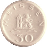 30 Pfennig - Meissen obverse image