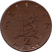 2 Mark - Meissen obverse image