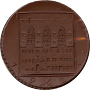 2 Mark - Meissen, Germany, 1921 reverse image
