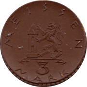 3 Mark - Meissen obverse image