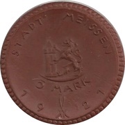 5 Mark - Meissen, Germany, 1921 reverse image