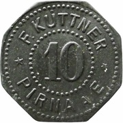 10 Pfennig - Pirna A. E. F. Küttner obverse image