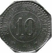 10 Pfennig - Radeberg F.L.R., Germany,  reverse image