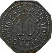 10 Pfennig - Radebeul Chem. Fabr. v. Heyden obverse image