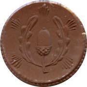 50 Pfennig - Bad Weixdorf-Lausa, Germany, 1921 reverse image