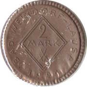 2 Mark Bad Weixdorf-Lausa [Stadt, Sachsen] obverse image