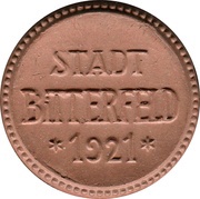 1 Mark - Bitterfeld obverse image