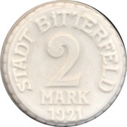 2 Mark - Bitterfeld obverse image