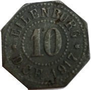 10 Pfennig - Eilenburg Deutsche Celluloid-Fabrik obverse image