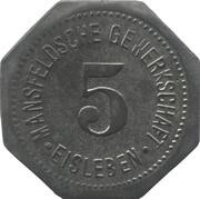 5 Pfennig - Eisleben Mansfeldsche Gewerkschaft obverse image
