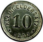 10 Pfennig - Eisleben Mansfeldsche Gewerkschaft, Germany, 1917 reverse image