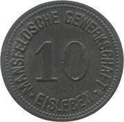 10 Pfennig - Eisleben Mansfeldsche Gewerkschaft obverse image