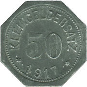50 Pfennig - Eisleben Mansfeldsche Gewerkschaft, Germany, 1917 reverse image