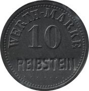10 Pfennig - Erfurt Reibstein obverse image