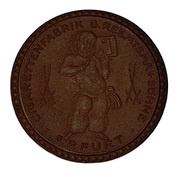 50 Pfennig - Erfurt Reemtsma and Söhne, Germany,  reverse image